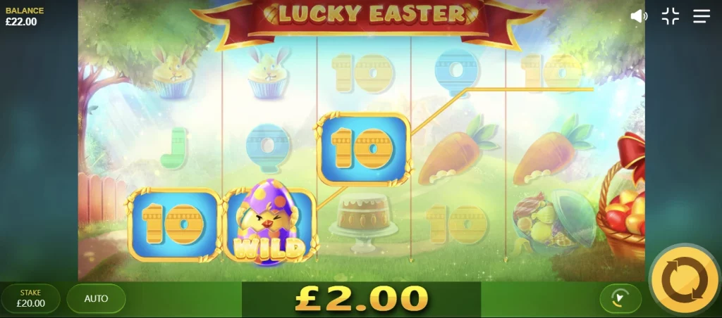 Lucky Easter slot gameplay