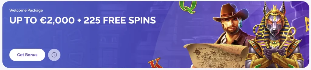 Boho casino Welcome Package